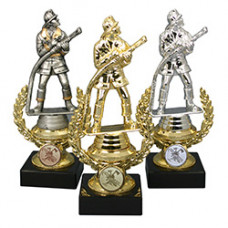 Pokalserie - Feuerwehrmann - gold silber bronze