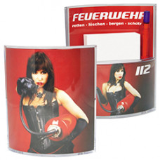 Zettelbox - Feuerwehrfrau - 801047