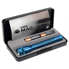 Mini Mag-Lite Taschenlampe - blau - im Etui - 801052