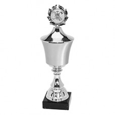 Pokal Silver - Feuerwehr - mit Emblem - 801214