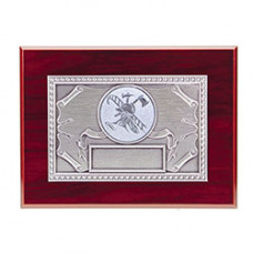 Aluminiumrelief - Feuerwehr - mit Feuerwehremblem - 819252