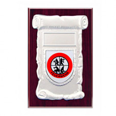 Ehrenurkunde - retten löschen - silber matt - 819836