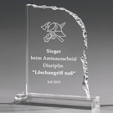 Acrylpokal Cracked Edge Award - Serie - in 3 Größen
