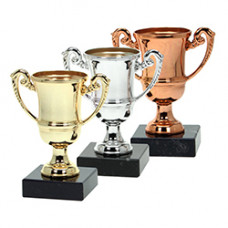Pokalserie - Lilli - gold silber bronze - verschiedene Höhen 