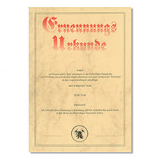 SALE - Ernennungsurkunde - 85012010