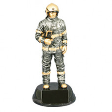 Feuerwehrmann mit Hohlstrahlrohr - detailgetreue Feuerwehrfigur - 867003