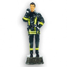 Standfigur - funkender Feuerwehrmann - originalgetreue Nachbildung - 867017