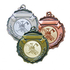 Feuerwehr - Medaille - 870002 - komplette Serie