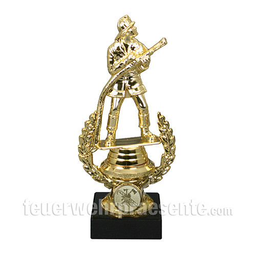 Pokal Feuerwehrmann - gold - 712010