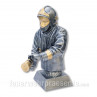 Feuerwehrfigur aus Kunststoff - Feuerwehrmann - 24 cm - 862014