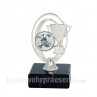 Metallpokal - silber - 865020